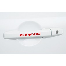 Honda Civic Decal Sticker Emblem Logo for Door Handle Mirrors Rims    331764078832